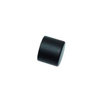 gardinia Endkappe zu Stilprogramm Memphis, Ø 16 mm, schwarz, 2-er Pack - 