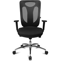 topstar Bürodrehstuhl SITNESS NET pro 100 | Mit Netz-Rückenlehne | Schwarz | 