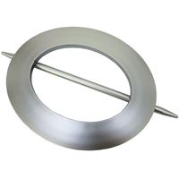 gardinia Dekoring Oval silber-matt