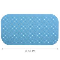 Praxis MSV antislipmat Classic 36x76cm blauw