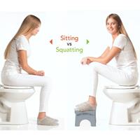 Squat-n-Go Toiletkrukje grijs