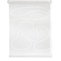 ondeco Rollo ohne Bohren Fenster innen Klemmfix Sichtschutzrollo Seitenzugrollo Klemmrollo - Weiß - 100x160 cm - 