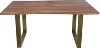 SIT Eettafel Tops les met elegant goudkleurig frame