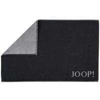 Joop! Badematte Classic Doubleface 1600 Schwarz/Anthrazit - 90 50x80 cm schwarz Gr. 50 x 80