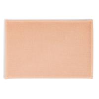 Rhomtuft Badematte Plain peach - 405 orange Gr. 50 x 70