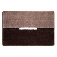 Rhomtuft Badteppich Mira kaffee - 411 braun Gr. 50 x 60