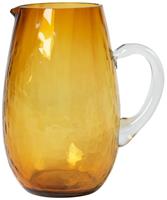 Broste Copenhagen Karaffen HAMMERED Krug amber 2 l