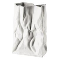 Rosenthal Vasen Tütenvase Weiss glasiert Vase 18 cm (weiss)