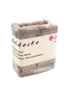 Grace grand spa Kuscheldecke Tagesdecken silber Gr. 260 x 260