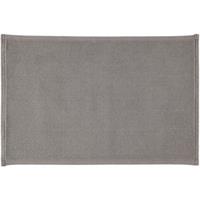 Rhomtuft Badematte Plain kiesel - 85 grau Gr. 50 x 70