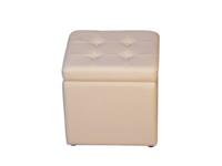 Yomonda Sitzhocker Hocker mit Stauraum creme