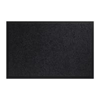 Fußmatte Fußmatte waschbar schwarz Polyamid L400xB600xS8mm, HAMAT