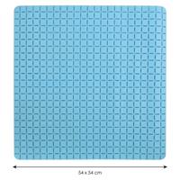 Praxis MSV antislipmat Quadro 54x54cm blauw