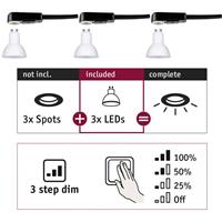 Paulmann 28785 PAULMANN LED-inbouwlamp Energielabel: G (A - G) GU10 19.5 W Wit