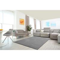 Merinos Hoogpolig Vloerkleed - Shaggy Supersoft - Grijs-80 x 150 cm