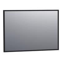 Saniclass Silhouette 100 spiegel 99x70cm zwart aluminium 3504