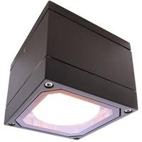 deko-light Deckenaufbauleuchte Mob Square in Anthrazit GX53 IP54 - 