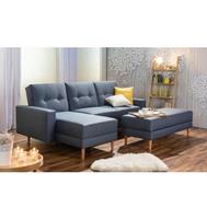 Max Winzer Ecksofa »Just Chill«, Schlafsofa mit Recamiere, mit Rückenverstellung, inklusive Stauraumhocker