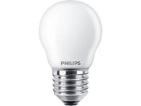 Philips LED-lamp Energielabel A++ (A++ - E) E27 Kogel 2.2 W = 25 W Warmwit (Ø x l) 4.5 cm x 8 cm 1 stuk(s)