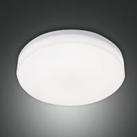 Fabas Luce LED buiten plafondlamp Trigo met sensor, wit