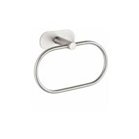 Wenko handdoekring Orea 20,5 x 12,5 cm RVS matzilver 2-delig