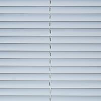 Jalousie aus PVC, weiß - 