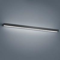 helestra LED Wandleuchte Theia in Schwarz-matt 30W 1800lm 1200mm - 