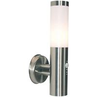 deko-light Wandaufbauleuchte Nova II in Silber und Weiß E27 IP44