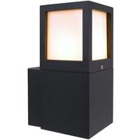 deko-light Wandaufbauleuchte Facado A in Anthrazit E27 IP54 - 