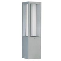 albert Wandleuchte A-142650, silber, Aluguss, Opalglas, IP44, E27, 350mm - 