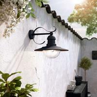 Philips Topiary wall lantern black 1x60W 230V