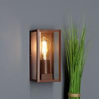 lutec Wandleuchte Mondrian in Bronze E27 IP44 - 