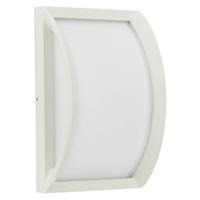 albert Wandleuchte A-252809, E27 Fassung, Aluguss, Opalglas, 285x185x105mm, IP44 - 