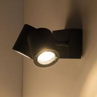 heitronic Wandleuchte Borneo max. 10W GU10 IP65 2-flammig