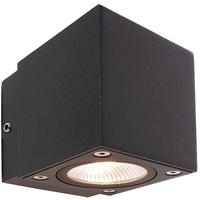 dekolight Deko Light Cubodo II Single DG Mini 731029 LED-wandlamp 5 W Warmwit Basaltgrijs