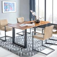 Artistiq Living Artistiq Eettafel 'Sonya' Acaciahout, 140 x 80cm