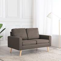 vidaxl 2-Sitzer-Sofa  Taupe