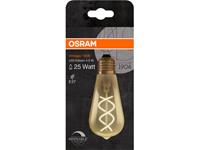 osram LED VINTAGE 1906 LEDISON 25 FS DIM Warmweiß Filament Gold E27 Glühlampe, 269965