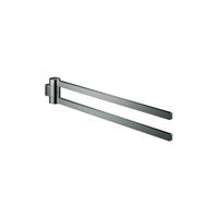 GROHE Selection Handdoekhouder - 40cm - dubbel - draaibaar - hard graphite 41063a00