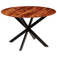 vidaXL Esstisch Massivholz 120×77 cm Braun
