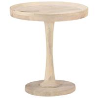 vidaXL Bijzettafel Ø50x55 cm massief mangohout