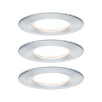 Paulmann inbouwspot LED Nova aluminium 3x6,5W