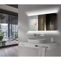 talos Chic 120 x70 cm - LED Beleuchtung in neutralweiß - hochwertiger Aluminiumrahmen - AN-AUS Taster am Rahmen - vertikale und horizontale Aufhängung