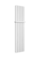 eastbrook Guardia handdoekbeugel verticale radiator 37.5cm mat wit