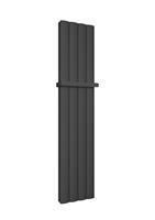 eastbrook Guardia handdoekbeugel verticale radiator 37.5cm mat antraciet