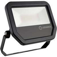 OSRAM - Ledvance - LED Breedstraler 30 Watt - LED Schijnwerper - FL PFM SYM 100 BK - Natuurlijk Wit 4000K - Mat Zwart - Aluminium