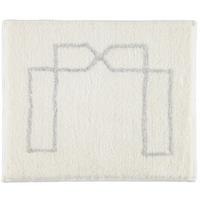 RHOMY home Badteppich Classic weiß/silberlurex - 151 - 50x60 cm