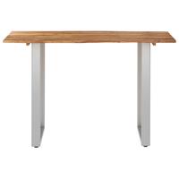 vidaXL Eettafel 118x58x76 cm massief acaciahout