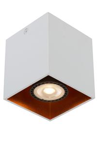 Lucide BIDO Plafondspot Vierkant 1xGU10/50W Wit