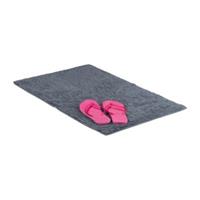 Relaxdays Badteppich verschiedene Größen grau